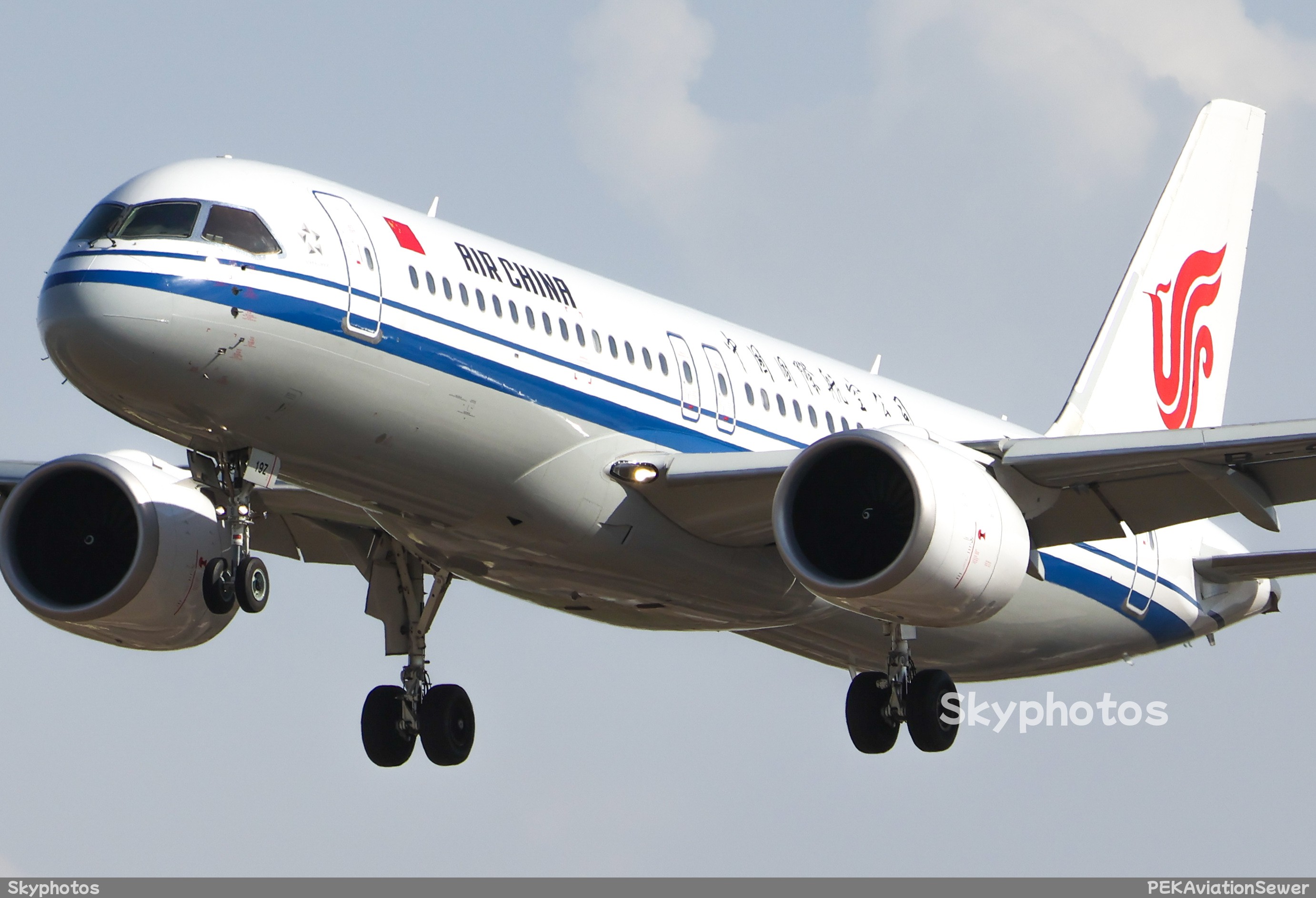 中国国际航空 COMAC C919-100STD at 北京首都国际机场